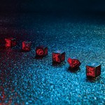 Набор кубиков Cyberpunk Red: Night City Essential Set